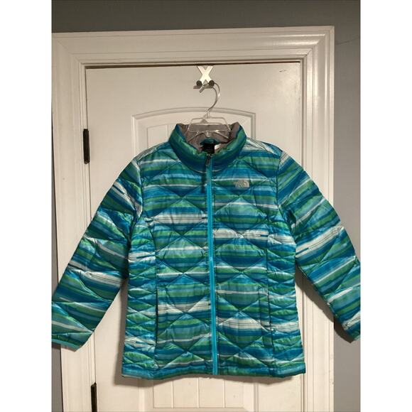 THE NORTH FACE GIRLS ACONCAGUA 550 DOWN FILLED PUFFER JACKET SIZE XL(18) - Picture 1 of 3